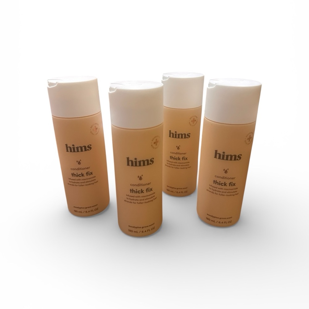 Hims Thick Fix Conditioner Hair Thickening 6.4oz Bundle of 4 New & Sealed